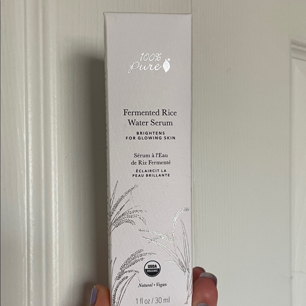 100% Pure Fermented Rice Water Serum - Cream White